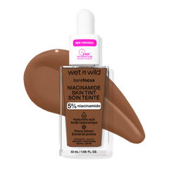 Bare Focus Niacinamide Skin Tint | Mahogany
