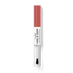 Megalast Lock 'N' Shine Lip Color + Gloss | Nude Illusion